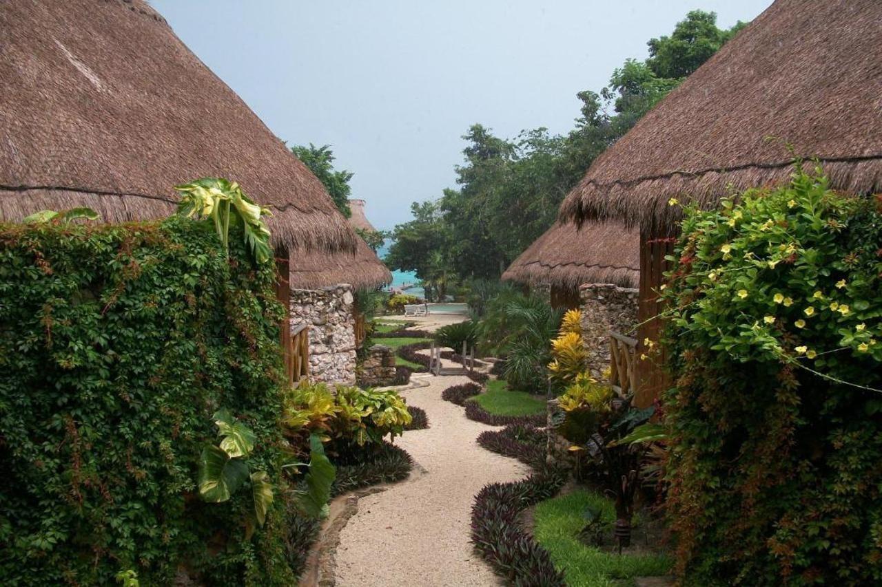 Villas Eco-Romanticas Kuuch Ka'Anil Бакалар Екстер'єр фото